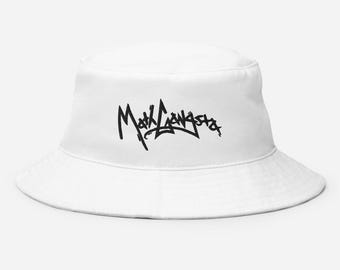 Sombrero de pescador con dibujo bordado de Math Gangsta