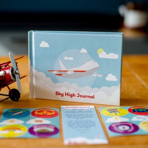 Zestaw dziennika lotów Sky High - Dziennik lotów dla dzieci