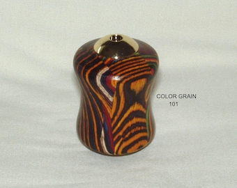 Kaleidoscope, Mini, Artisan Handcrafted, Color Grain #101, Color Grain Laminate Wood, Gift for All Ages