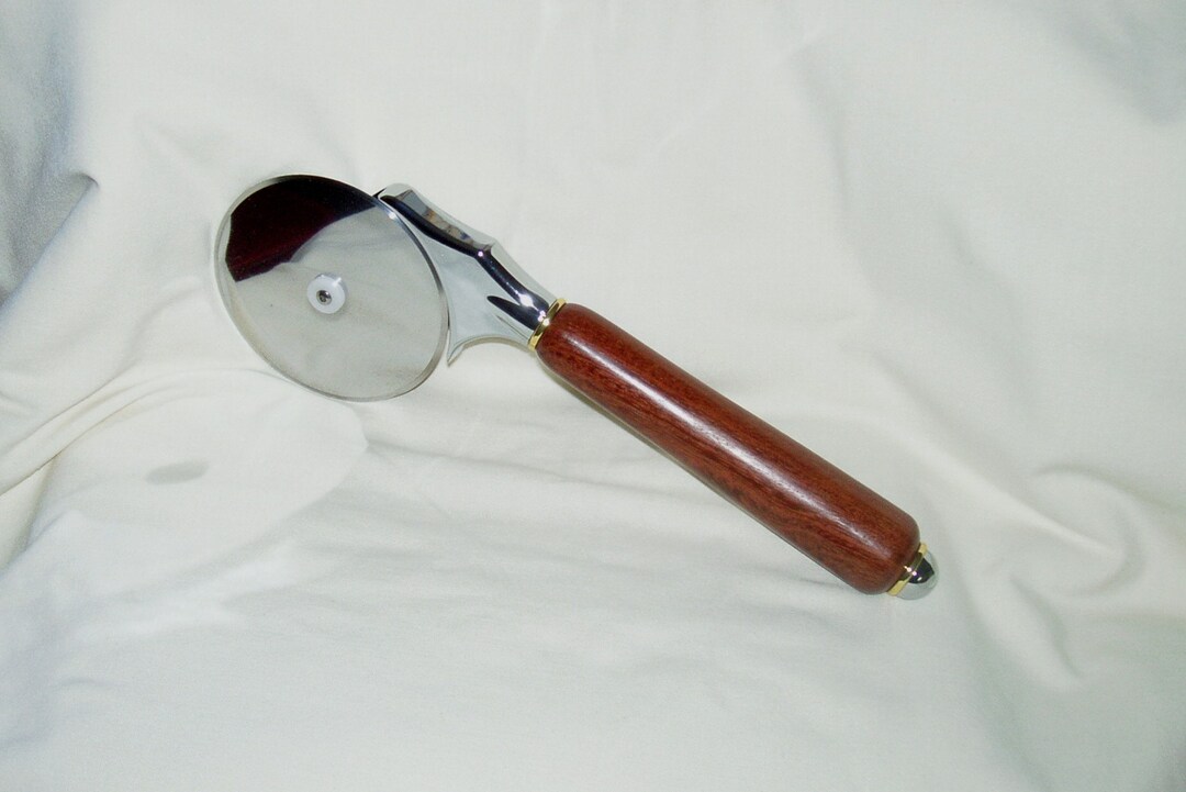 Pizza Cutter Artisan Handcrafted Handle of Camel Thorn Wood Etsy