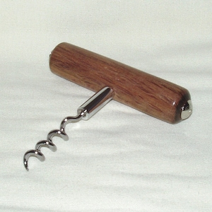 Premium Wire Corkscrew , Artisan Handcrafted in Lace She Oak wood , Gift, Men, Women, Any Occasion, Holidays, Bar Accessories, Unusual