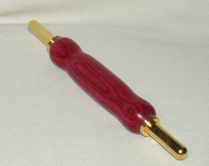 Seam Ripper/stiletto Combo Tool Gold Plate Dymondwood Etsy