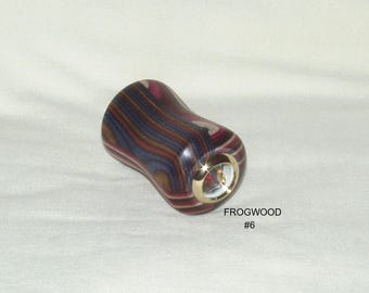 Kaleidoscope, Mini, Artisan Handcrafted, Frogwood #6, Frogwood Laminate Wood, Colorful Patterns, Gift for All Ages