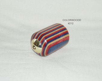 Kaleidoscope, Mini, Artisan Handcrafted, Colorwood #212, Colorwood Laminate Wood, Colorful Patterns, Gift for All Ages