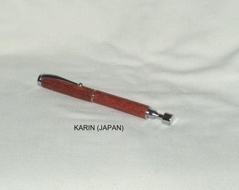 Telescoping Magnetic Pickup Tool,  Artisan Handcrafted Handle in Karin (Japan), Chrome Plated, Total Reach When Extended Equals 25"