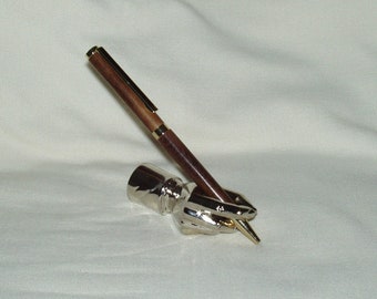 Pen, Slimline, Artisan Handcrafted, Parota Wood from Mexico, Office, School, Gift, Graduation, Christmas, Men, Women