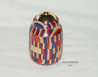 Mini Kaleidoscope, Artisan Handcrafted, Colorwood Laminate, Gift - #210