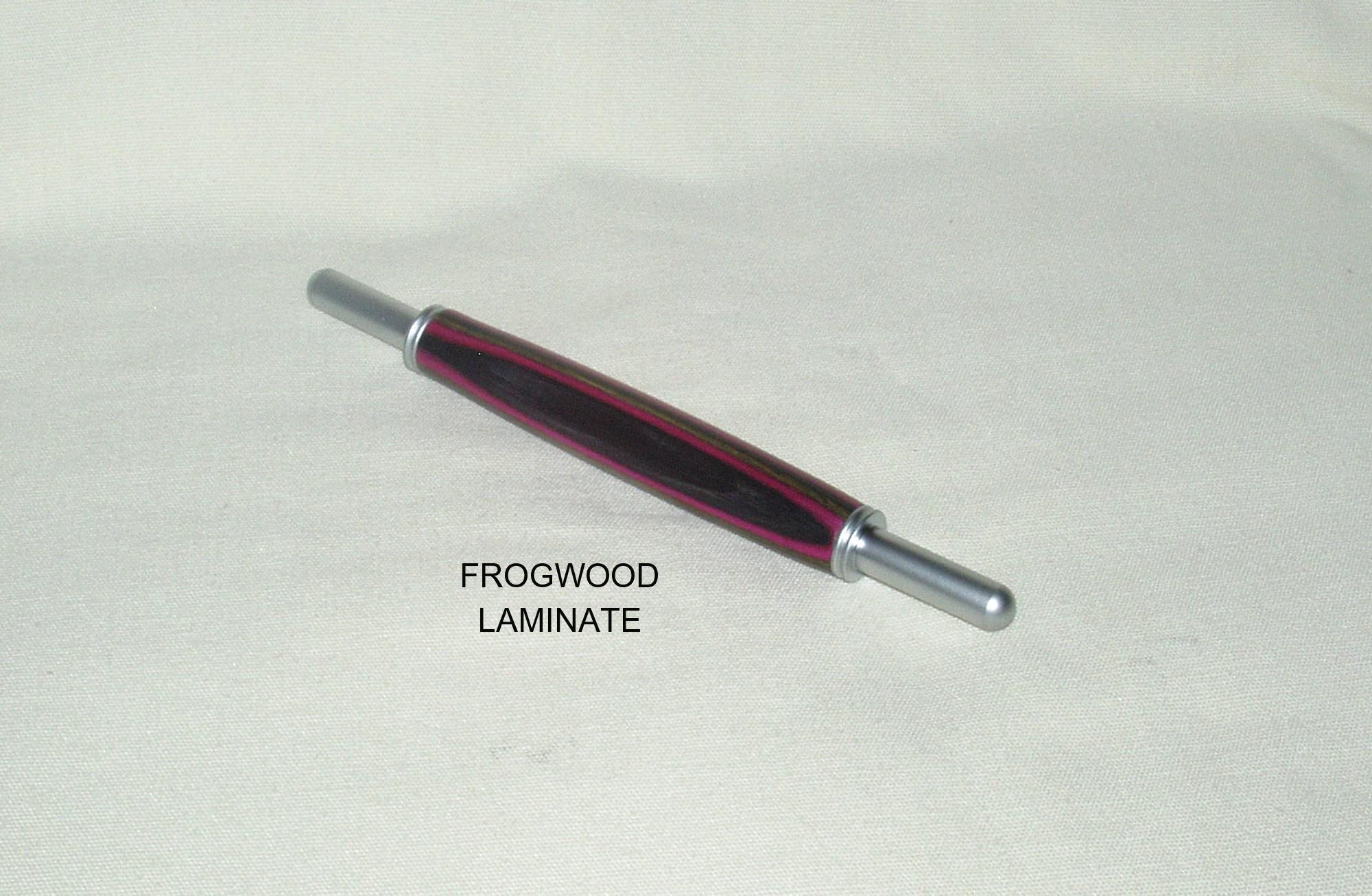 Finish Ripper Artisan Handcrafted Seam Ripper: Frogwood Laminate, Satin Chrome Finish ...
