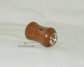 Artisan Handcrafted Mini Kaleidoscope, North Dakota Wild Plum Wood #803