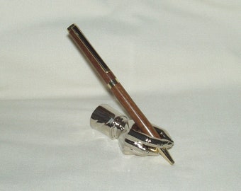 Pen, Slimline, Artisan Handcrafted, Bolivian Coffeewood, Office, School, Gift, Graduation, Christmas, Men, Women