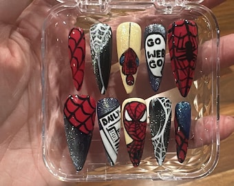 Spider-Man oh Spider-Man does whatever a nail tech can!