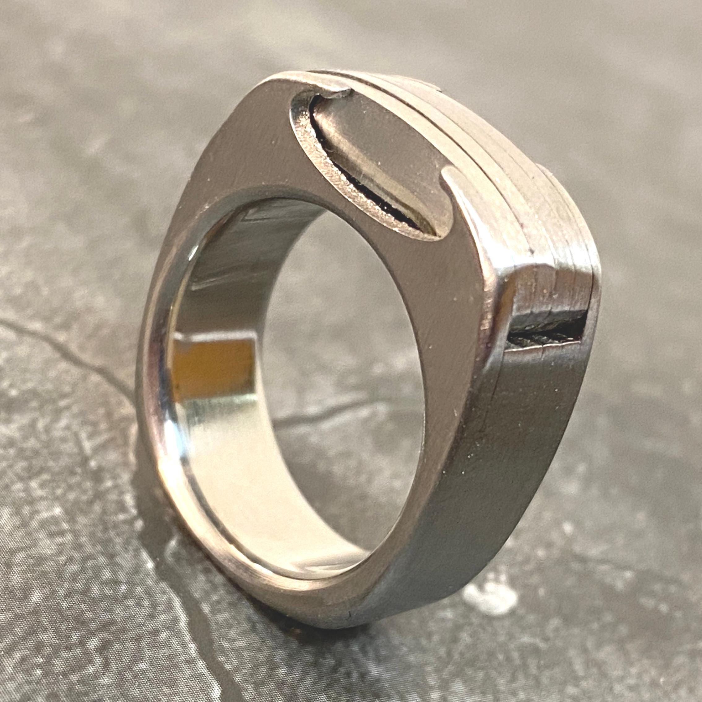 The Man Ring: Titanium Utility Ring Version 2.0 - Etsy
