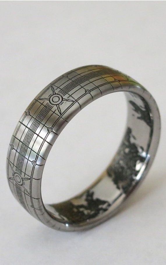 Titanium Band the Original Gamer s Ring Etsy