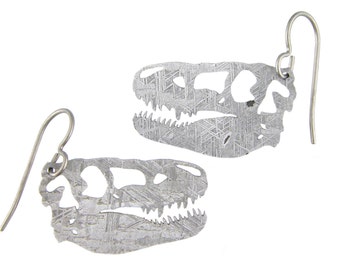 T-Rex Gibeon Meteorite Earrings