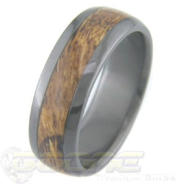 Black Zirconium Ring Etsy