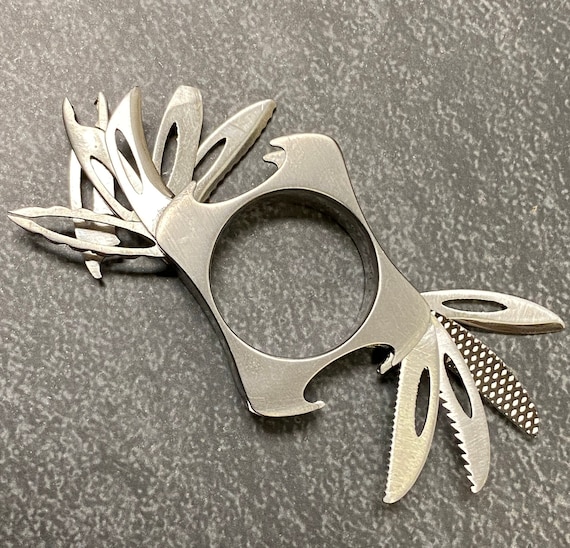 Titanium on sale utility ring