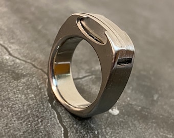 The Man Ring: Titanium Utility Ring Version 2.0