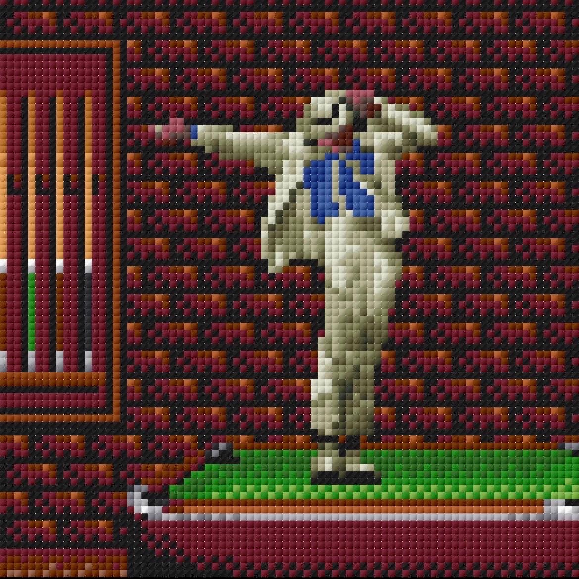 Michael Jackson's Moonwalker - Club 30's Scene Cross Stitch