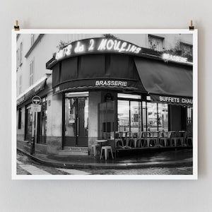 Paris Print, Black and White Photography, “Paris Noir 11” Extra Large Wall Art, Fine Art Print Paris Photography, Film Noir