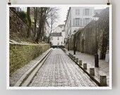 Photographie de Paris, impression de Paris « Rue des Saules », grande impression d'art photographie d'art