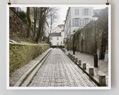 Paris Photography, “Rue des Saules" Paris Print, Large Art Print Fine Art Photography