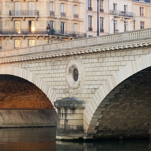 Paris Print, "Under the Bridge" Extra Large Wall Art, Paris Photography Art Print, Oversized Art, Fine Art Photography Paris Decor
