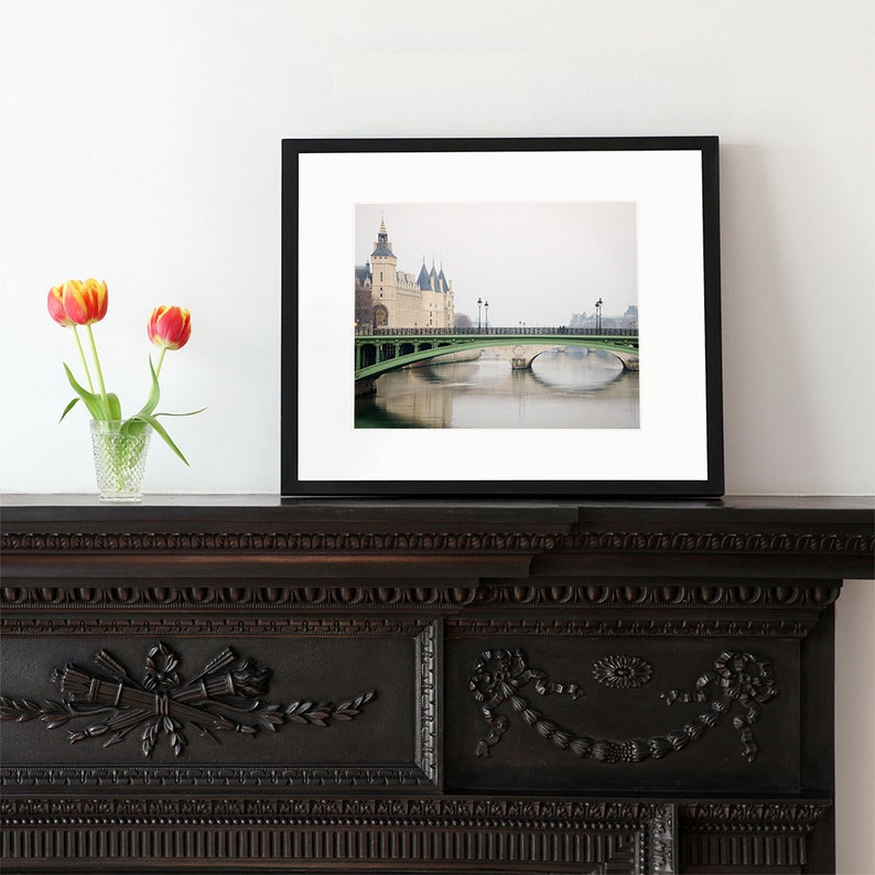 Paris Photography, Conciergerie Paris Print Extra Large Wall Art Prints, Paris Wall Decor image 2