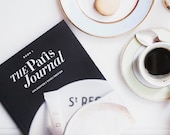 The Paris Journal - A Visual Diary of a Day in Paris, Paris Photography, Travel Journal, Bookworm Gift for Her, Literary