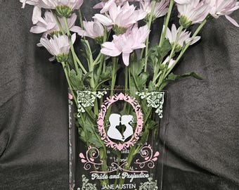 Book Vase - Pride and Prejudice JANE AUSTEN