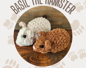 Basil der Hamster Nr Sew PDF MUSTER Häkelanleitung
