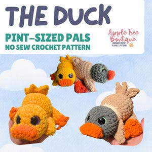 The DUCK Pint-Sized Pal No Sew Häkelanleitung PDF