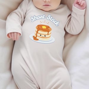 Short Stack Infant Sleep Sack Newborn Baby Sleep Sack Knit Baby Gown Baby Pajamas New Baby Gift for her Baby Shower Gift Newborn Gown