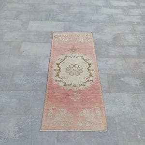 2x5 Rug, Turkish Rug, Vintage Rug, Handmade Wool Rug, 2x5 Kitchen Rug, Bedroom Bathroom Rug, Entryway Rug, Home Decor Rug, 2x5 Small Runner
