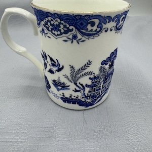 Vintage Staffordshire England Crown Trent Fine Bone China Coffee Mug