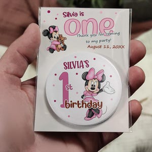 Thank You Magnet / Thanks To Guests / Personalized Gift For Guests / Opener, Mirror / Custom Fridge Magnet / Birthday Gift / Any Age