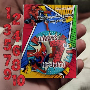 Thank You Magnet / Thanks To Guests / Personalized Gift For Guests / Opener, Mirror / Custom Fridge Magnet / Birthday Gift / Any Age
