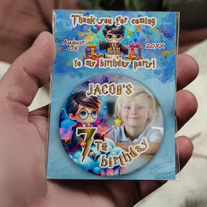 Thank You Magnet / Thanks To Guests / Personalized Gift For Guests / Opener, Mirror / Custom Fridge Magnet / Birthday Gift / Any Age