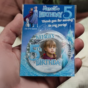 Thank You Magnet / Thanks To Guests / Personalized Gift For Guests / Opener, Mirror / Custom Fridge Magnet / Birthday Gift / Any Age