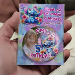 Thank You Magnet / Thanks To Guests / Personalized Gift For Guests / Opener, Mirror / Custom Fridge Magnet / Birthday Gift / Any Age
