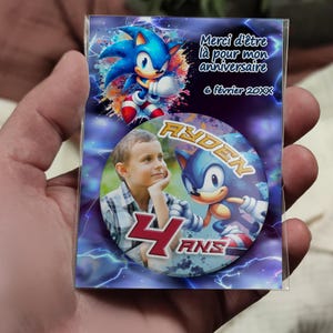 Thank You Magnet / Thanks To Guests / Personalized Gift For Guests / Opener, Mirror / Custom Fridge Magnet / Birthday Gift / Any Age
