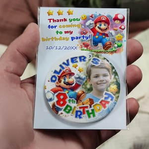 Thank You Magnet / Thanks To Guests / Personalized Gift For Guests / Opener, Mirror / Custom Fridge Magnet / Birthday Gift / Any Age