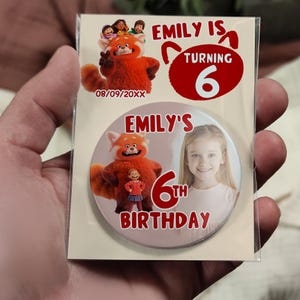 Thank You Magnet / Thanks To Guests / Personalized Gift For Guests / Opener, Mirror / Custom Fridge Magnet / Birthday Gift / Any Age