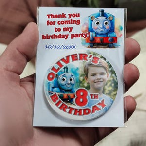 Thank You Magnet / Thanks To Guests / Personalized Gift For Guests / Opener, Mirror / Custom Fridge Magnet / Birthday Gift / Any Age