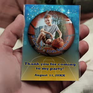 Thank You Magnet / Thanks To Guests / Personalized Gift For Guests / Opener, Mirror / Custom Fridge Magnet / Birthday Gift / Any Age