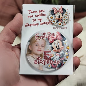 Thank You Magnet / Thanks To Guests / Personalized Gift For Guests / Opener, Mirror / Custom Fridge Magnet / Birthday Gift / Any Age