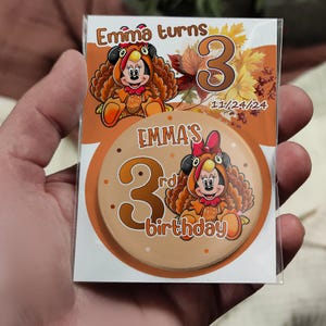Thank You Magnet / Thanks To Guests / Personalized Gift For Guests / Opener, Mirror / Custom Fridge Magnet / Birthday Gift / Any Age