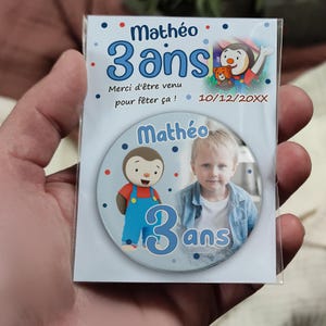 Thank You Magnet / Thanks To Guests / Personalized Gift For Guests / Opener, Mirror / Custom Fridge Magnet / Birthday Gift / Any Age