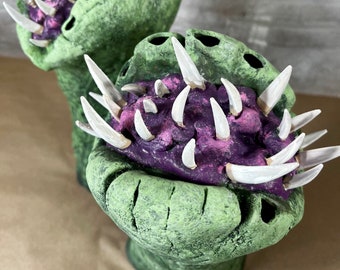 Monster Puppet | Hand Puppet or Glove | Latex Prop | Customizable | Halloween Costume | Man-Eating Plant