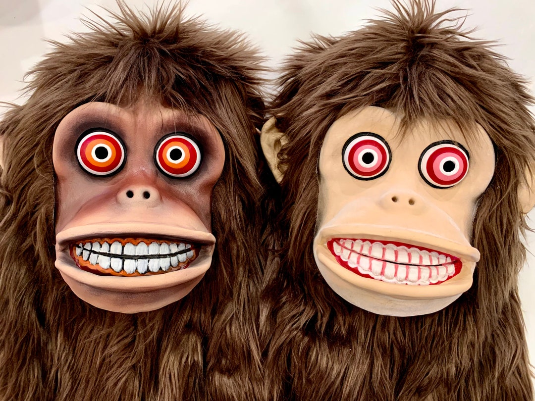 ムービージェニック チャッキー moviemaniacs Jolly Chimp Monkey Mask (mortimer & Chester) - Etsy
