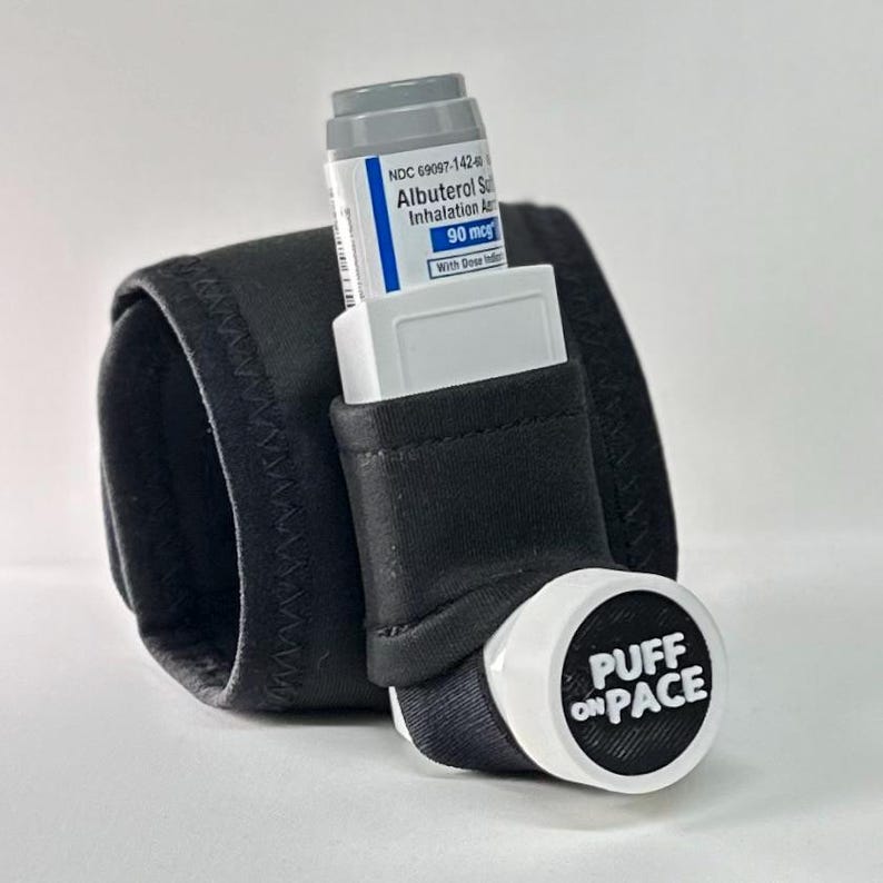 asthma inhaler holder